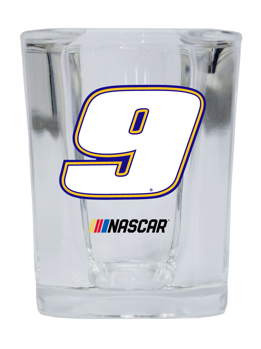 R and R Imports #9 Chase Elliott Officially Licensed Squared Shot Glass