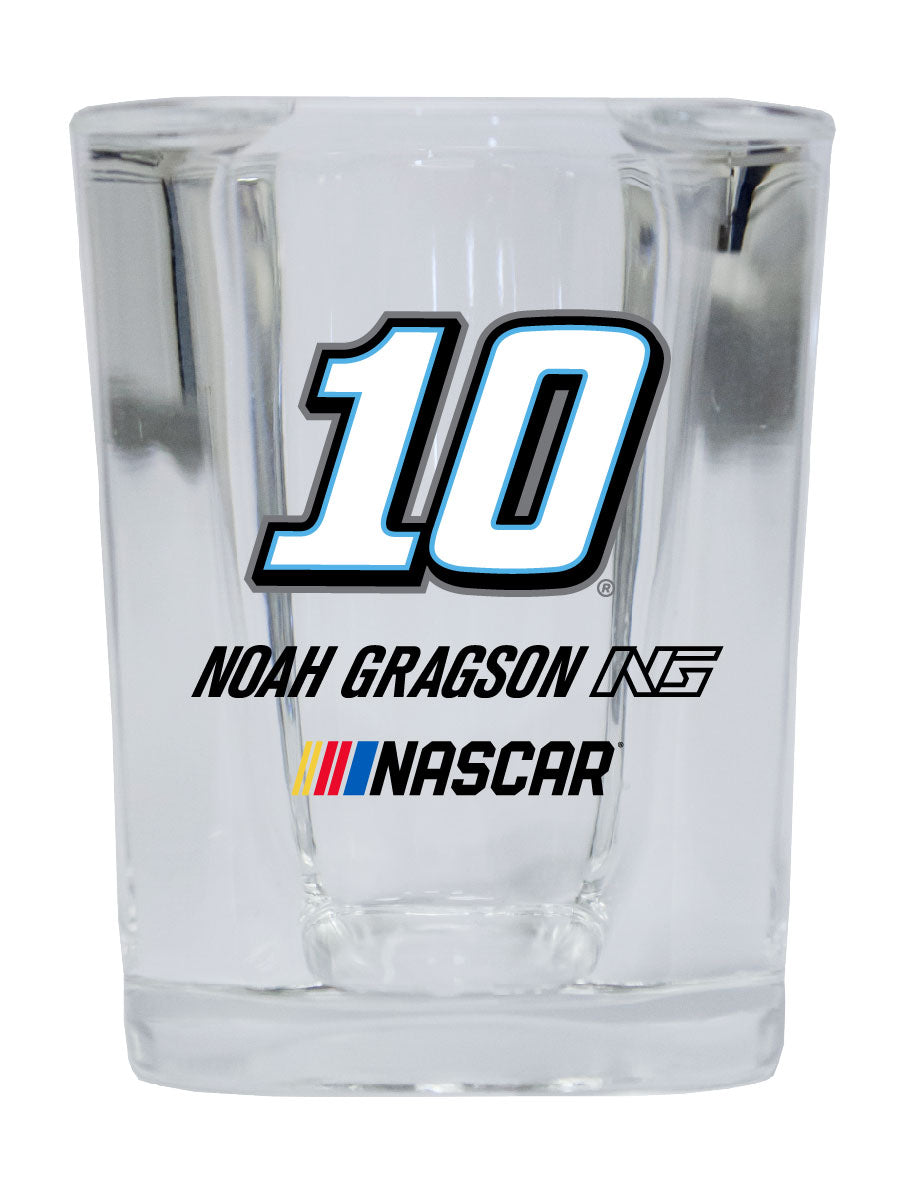 R and R Imports #10 Noah Gragson Officially Licensed Squared Shot Glass