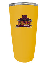 Load image into Gallery viewer, Shaw University Bears NCAA Insulated Tumbler - 16oz Stainless Steel Travel Mug
