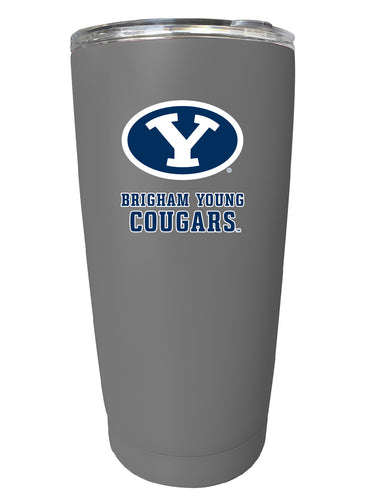 Brigham Young Cougars NCAA Insulated Tumbler - 16oz Stainless Steel Travel Mug 