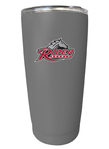 Rider University Broncs NCAA Insulated Tumbler - 16oz Stainless Steel Travel Mug 