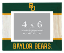 Load image into Gallery viewer, Baylor Bears Wooden Photo Frame - Customizable 4 x 6 Inch - Elegant Matted Display for Memories
