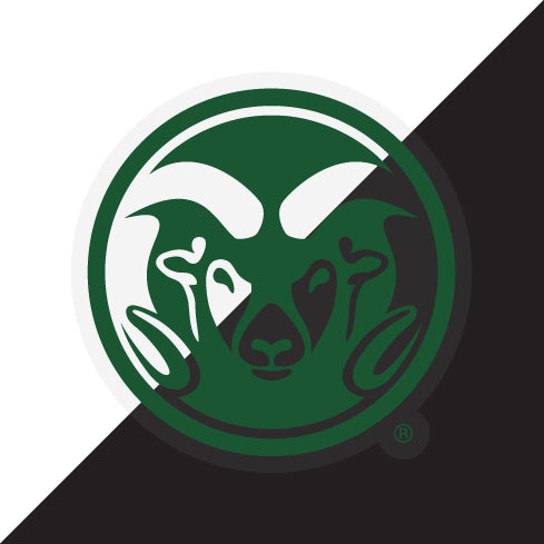 Colorado State Rams Choose Style and Size NCAA Vinyl Decal Sticker for Fans, Students, and Alumni