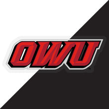 Load image into Gallery viewer, Ohio Wesleyan University Choose Style and Size NCAA Vinyl Decal Sticker for Fans, Students, and Alumni
