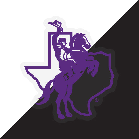 Tarleton State University Choose Style and Size NCAA Vinyl Decal Sticker for Fans, Students, and Alumni