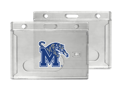 Memphis Tigers Officially Licensed Clear View ID Holder - Collegiate Badge Protection