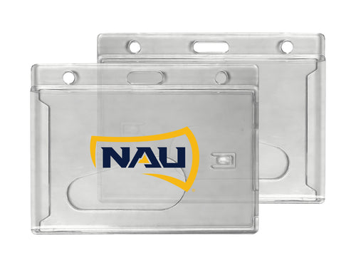 Northern Arizona University Officially Licensed Clear View ID Holder - Collegiate Badge Protection