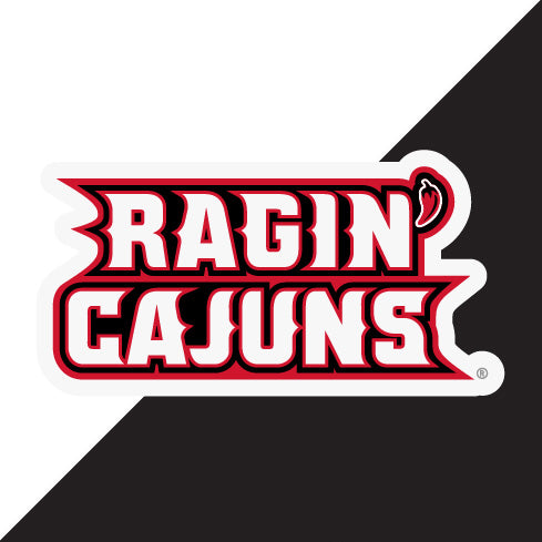 Louisiana at Lafayette 2-Inch on one of its sides NCAA Durable School Spirit Vinyl Decal Sticker