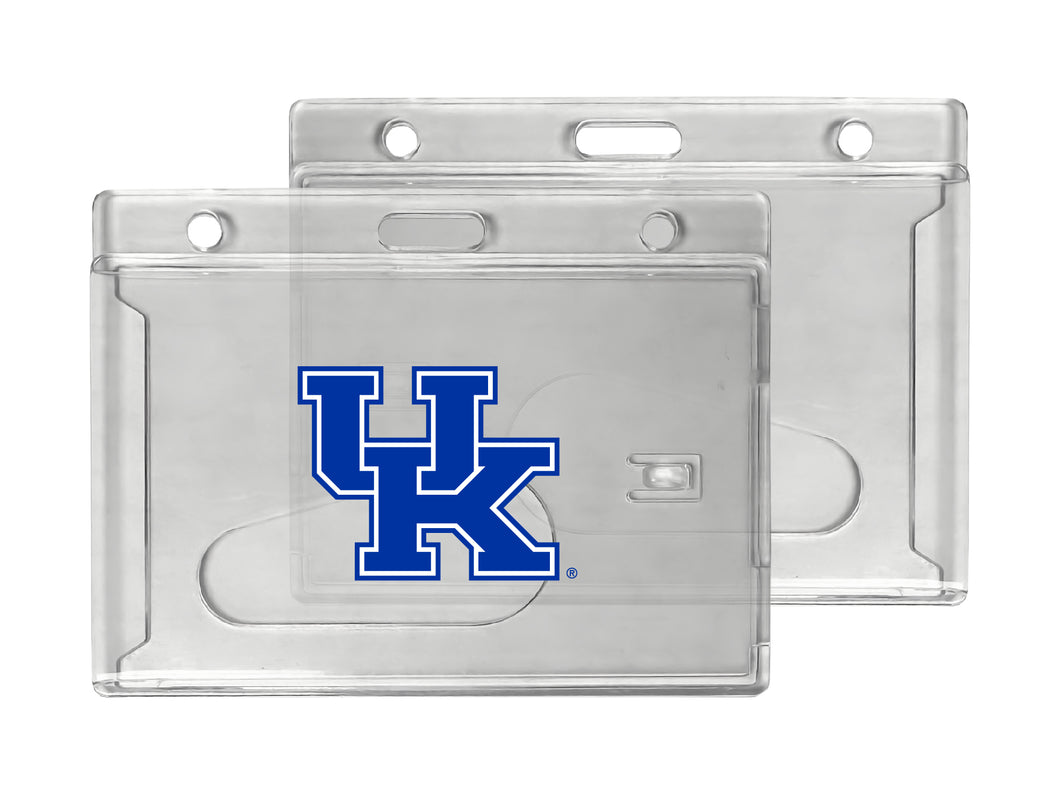 Kentucky Wildcats Officially Licensed Clear View ID Holder - Collegiate Badge Protection