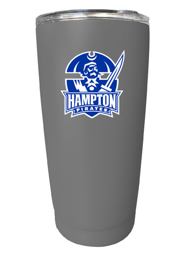 Hampton University NCAA Insulated Tumbler - 16oz Stainless Steel Travel Mug 