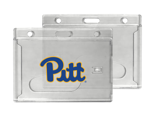 Pittsburgh Panthers Officially Licensed Clear View ID Holder - Collegiate Badge Protection