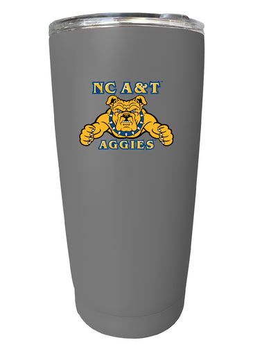 North Carolina A&T State Aggies NCAA Insulated Tumbler - 16oz Stainless Steel Travel Mug 