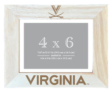 Load image into Gallery viewer, Virginia Cavaliers Wooden Photo Frame - Customizable 4 x 6 Inch - Elegant Matted Display for Memories
