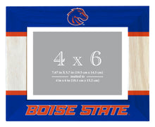 Load image into Gallery viewer, Boise State Broncos Wooden Photo Frame - Customizable 4 x 6 Inch - Elegant Matted Display for Memories

