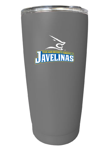 Texas A&M Kingsville Javelinas NCAA Insulated Tumbler - 16oz Stainless Steel Travel Mug 