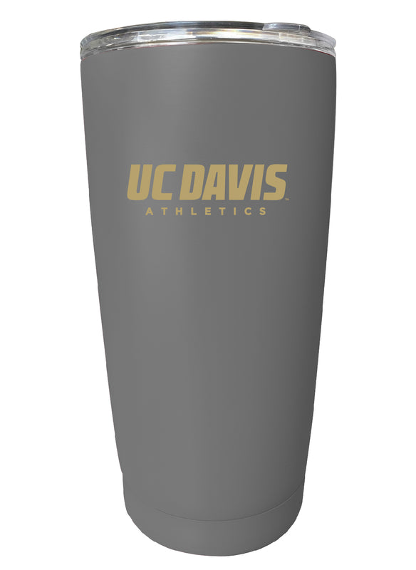 UC Davis Aggies NCAA Insulated Tumbler - 16oz Stainless Steel Travel Mug 