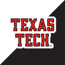 Load image into Gallery viewer, Texas Tech Red Raiders Choose Style and Size NCAA Vinyl Decal Sticker for Fans, Students, and Alumni
