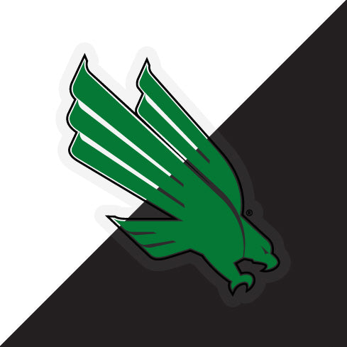 North Texas Choose Style and Size NCAA Vinyl Decal Sticker for Fans, Students, and Alumni
