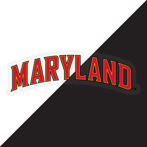 Maryland Terrapins Choose Style and Size NCAA Vinyl Decal Sticker for Fans, Students, and Alumni
