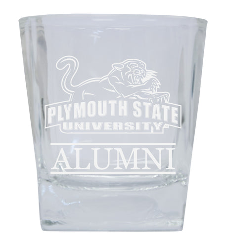 Plymouth State University Alumni Elegance - 5 oz Etched Shooter Glass Tumbler 4-Pack
