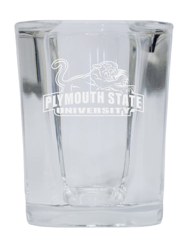 Plymouth State University NCAA Collector's Edition 2oz Square Shot Glass - Laser Etched Logo 