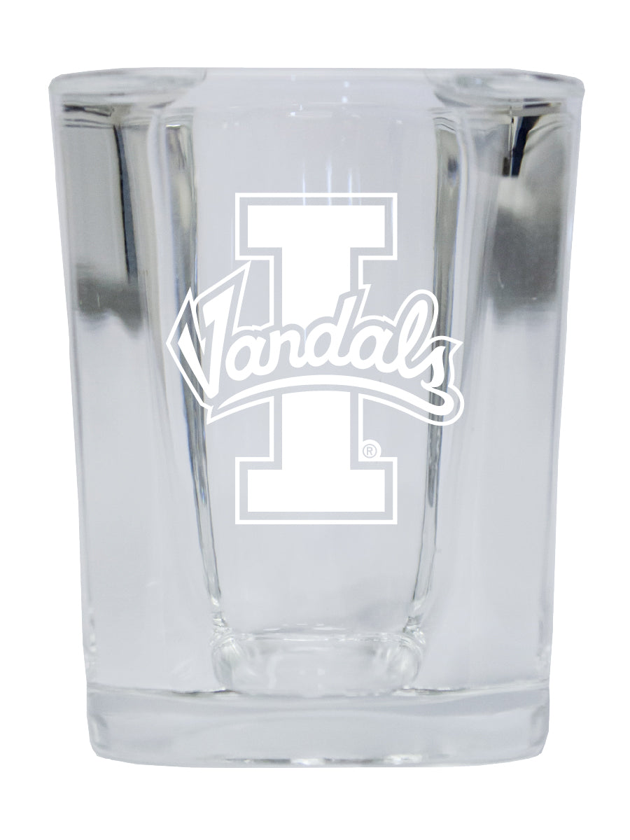 Idaho Vandals NCAA Collector's Edition 2oz Square Shot Glass - Laser Etched Logo 