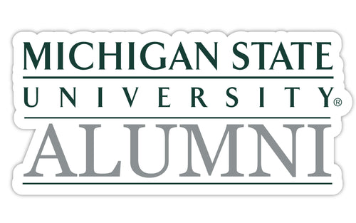 Michigan State Spartans 4-Inch Alumni NCAA Vinyl Sticker - Durable School Spirit Decal