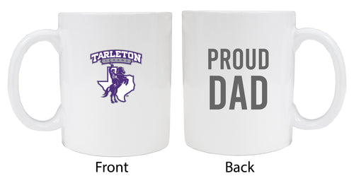 Tarleton State University Proud Dad Ceramic Coffee Mug - White