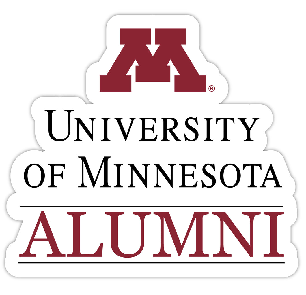 Minnesota Gophers 4-Inch Alumni NCAA Vinyl Sticker - Durable School Spirit Decal