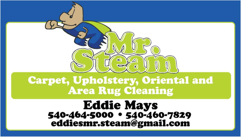 Custom Order - Mr. Steam 2" x 3.5" Vinyl Business Cards - Bulk Order of 300