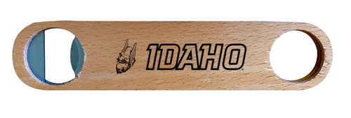 Idaho Vandals NCAA Elegant Laser-Etched Wooden Bottle Opener - Collegiate Bar Accessory