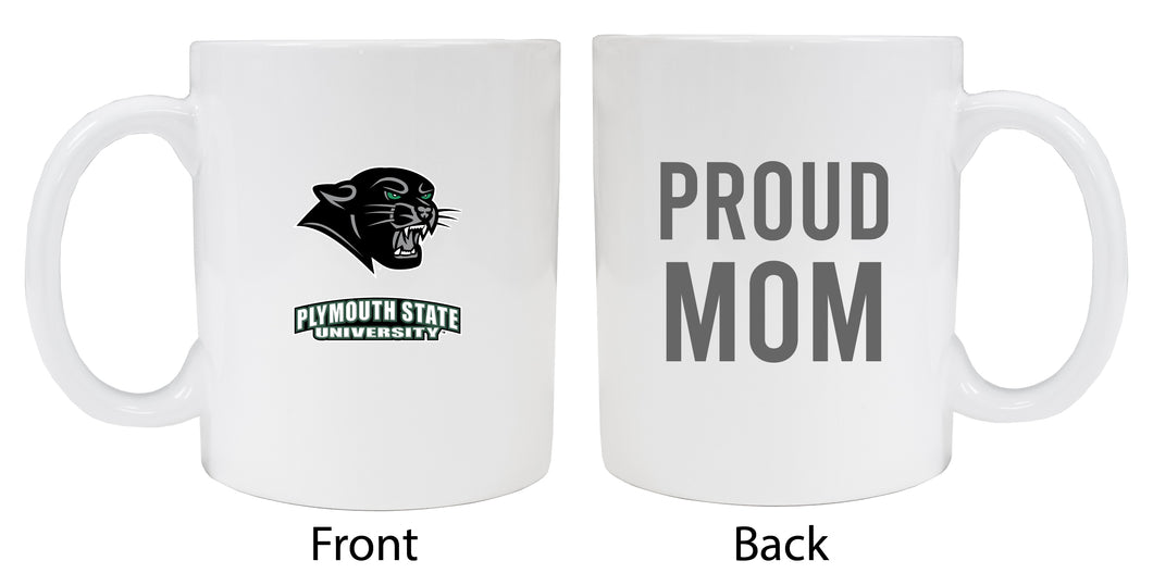 Plymouth State University Proud Mom Ceramic Coffee Mug - White
