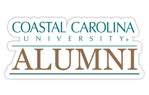 Coastal Carolina University 4-Inch Alumni NCAA Vinyl Sticker - Durable School Spirit Decal
