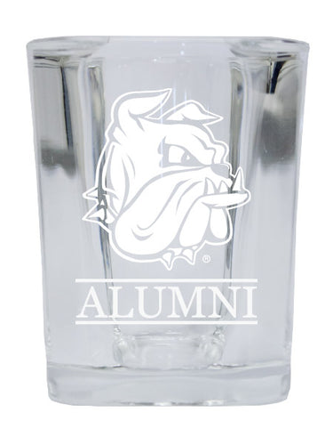 NCAA Minnesota Duluth Bulldogs Alumni 2oz Laser Etched Square Shot Glass 