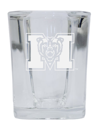 Mercer University NCAA Collector's Edition 2oz Square Shot Glass - Laser Etched Logo 