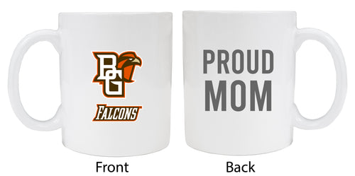 Bowling Green Falcons Proud Mom Ceramic Coffee Mug - White