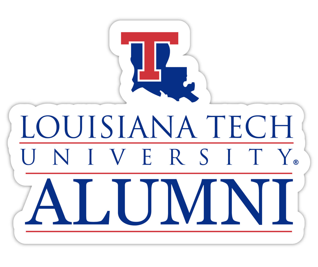 Louisiana Tech Bulldogs 4-Inch Alumni NCAA Vinyl Sticker - Durable School Spirit Decal