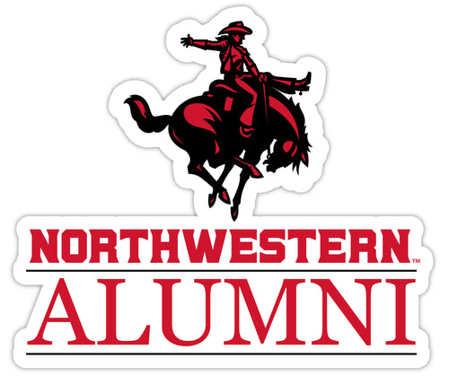 Northwestern Oklahoma State University 4-Inch Alumni NCAA Vinyl Sticker - Durable School Spirit Decal