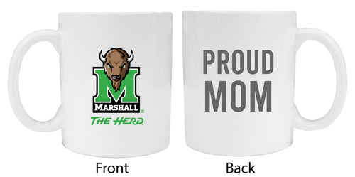 Marshall Thundering Herd Proud Mom Ceramic Coffee Mug - White