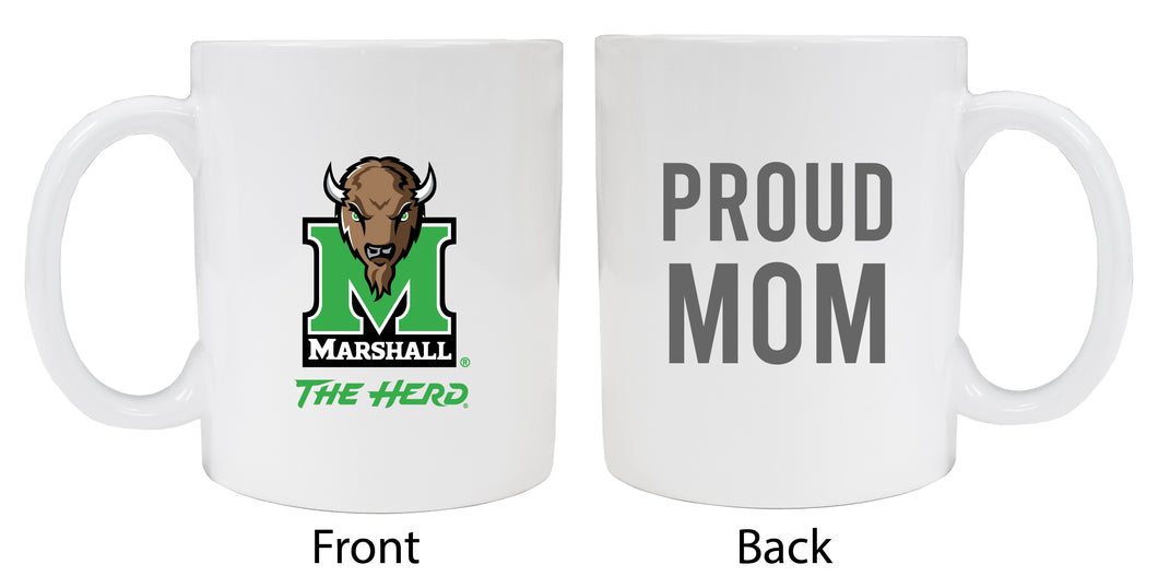 Marshall Thundering Herd Proud Mom Ceramic Coffee Mug - White