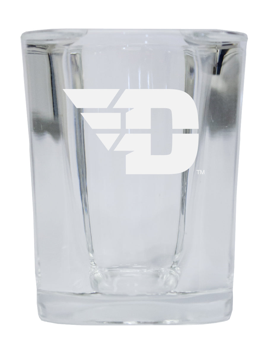 Dayton Flyers NCAA Collector's Edition 2oz Square Shot Glass - Laser Etched Logo 