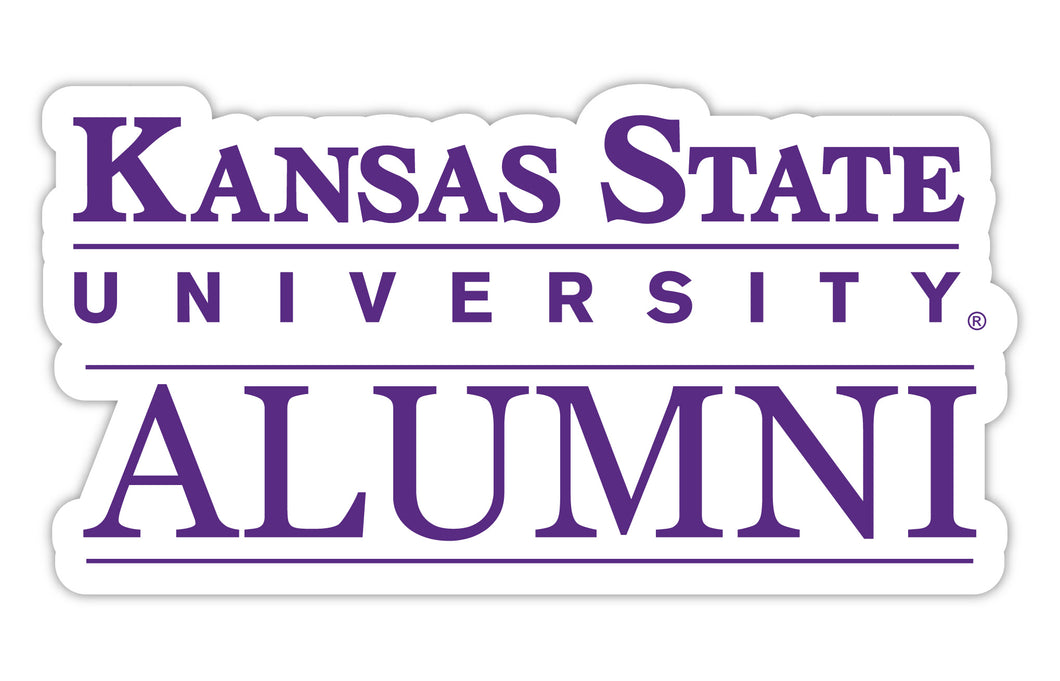 Kansas State Wildcats 4-Inch Alumni NCAA Vinyl Sticker - Durable School Spirit Decal
