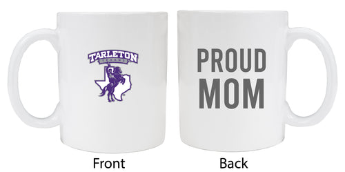 Tarleton State University Proud Mom Ceramic Coffee Mug - White