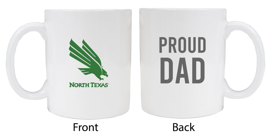 North Texas Proud Dad Ceramic Coffee Mug - White