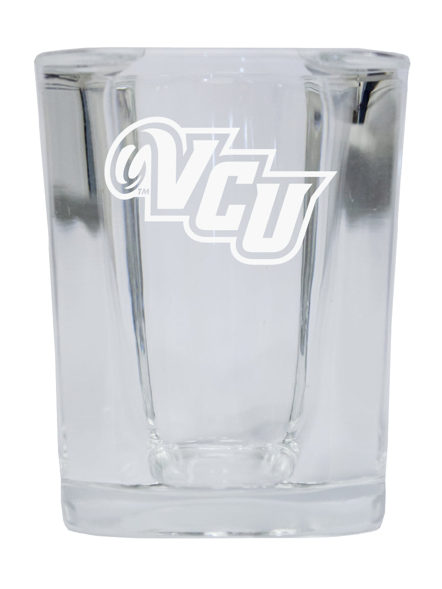 Virginia Commonwealth NCAA Collector's Edition 2oz Square Shot Glass - Laser Etched Logo 