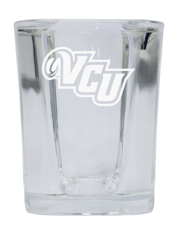 Virginia Commonwealth NCAA Collector's Edition 2oz Square Shot Glass - Laser Etched Logo 