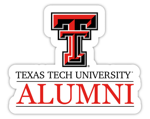 Texas Tech Red Raiders 4-Inch Alumni NCAA Vinyl Sticker - Durable School Spirit Decal