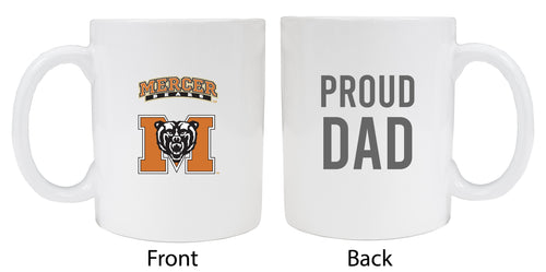 Mercer University Proud Dad Ceramic Coffee Mug - White
