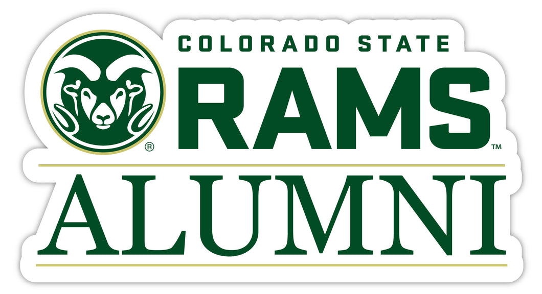 Colorado State Rams 4-Inch Alumni NCAA Vinyl Sticker - Durable School Spirit Decal