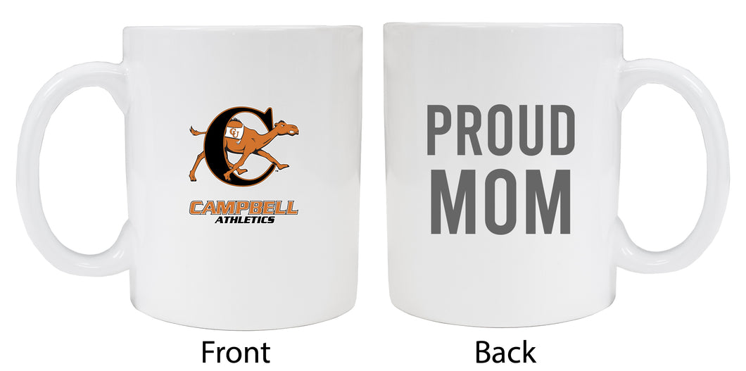 Campbell University Fighting Camels Proud Mom Ceramic Coffee Mug - White